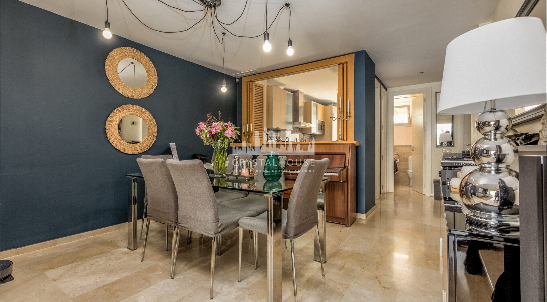 Elegant north east facing, three bedroom townhouse located in La Cala Golf, Mijas