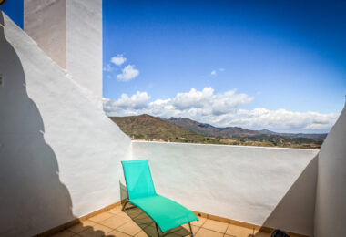 Elegant north east facing, three bedroom townhouse located in La Cala Golf, Mijas