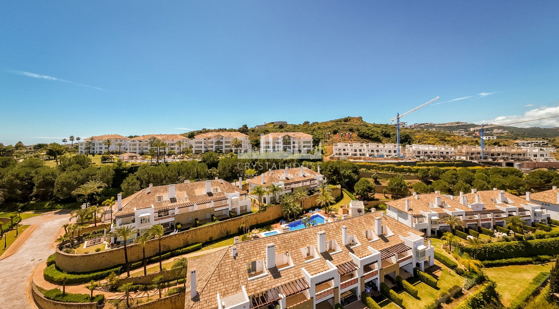 Elegant north east facing, three bedroom townhouse located in La Cala Golf, Mijas
