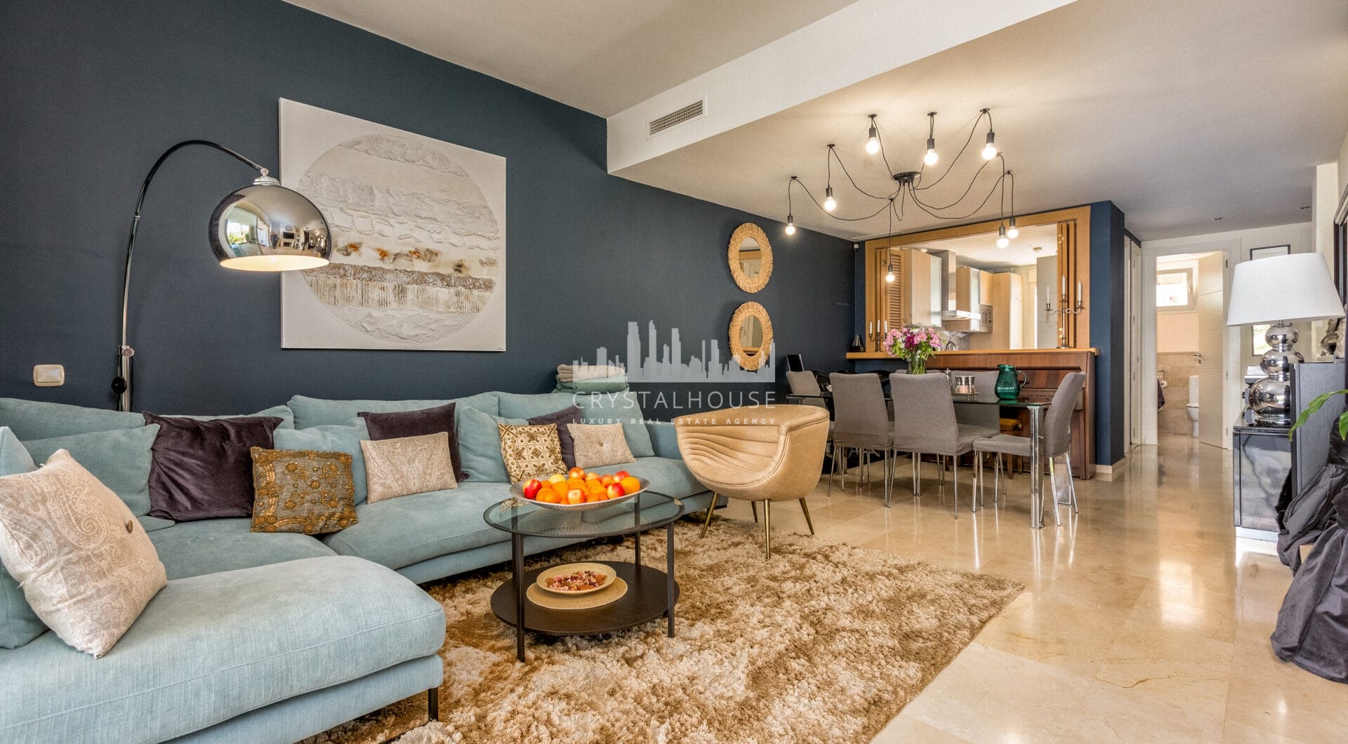 Elegant north east facing, three bedroom townhouse located in La Cala Golf, Mijas