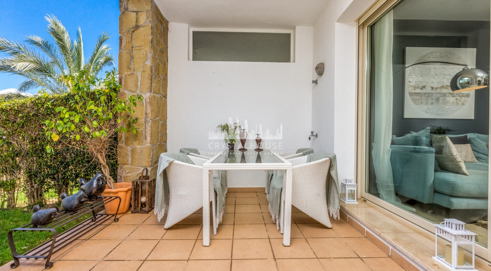 Elegant north east facing, three bedroom townhouse located in La Cala Golf, Mijas