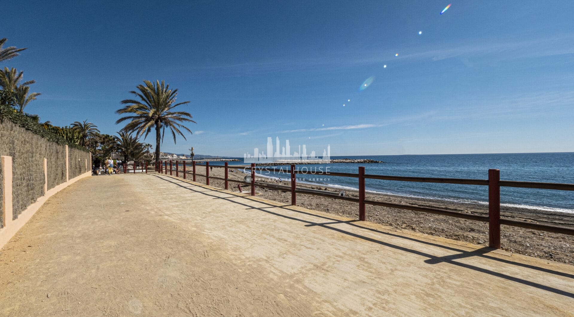 Exclusive Beachfront Two-Bedroom South-Facing Apartment with Sea Views in La Herradura, Marbella