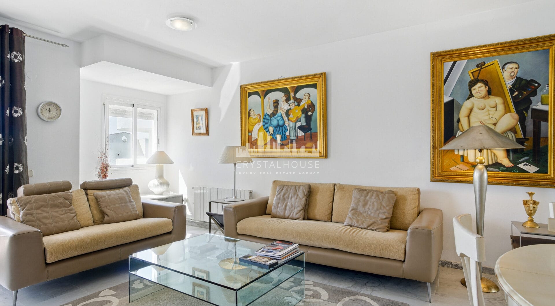 Impressive three bedroom, south facing duplex penthouse in the well-known and gated community Marbella Real