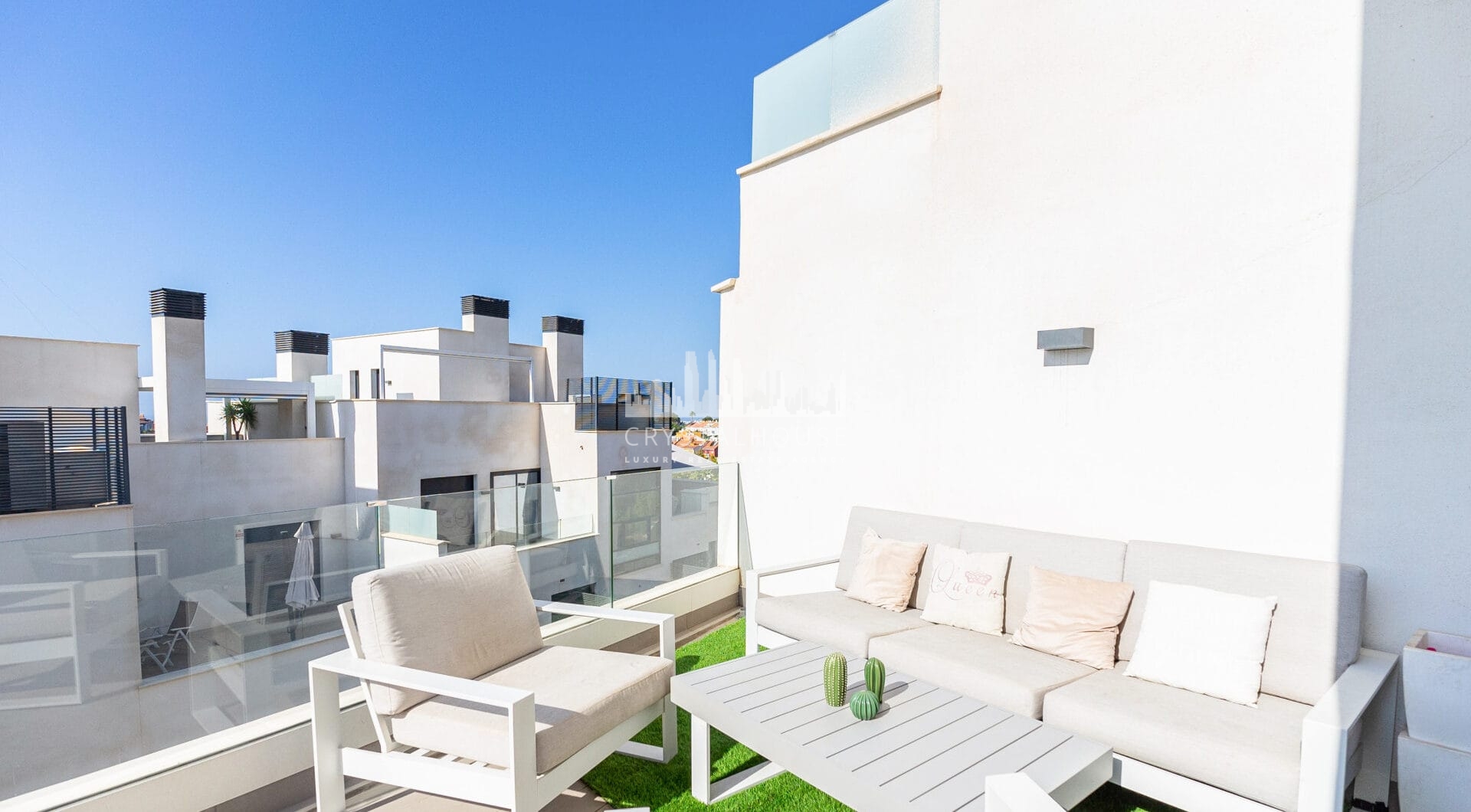 Exclusive home in a modern residential complex.