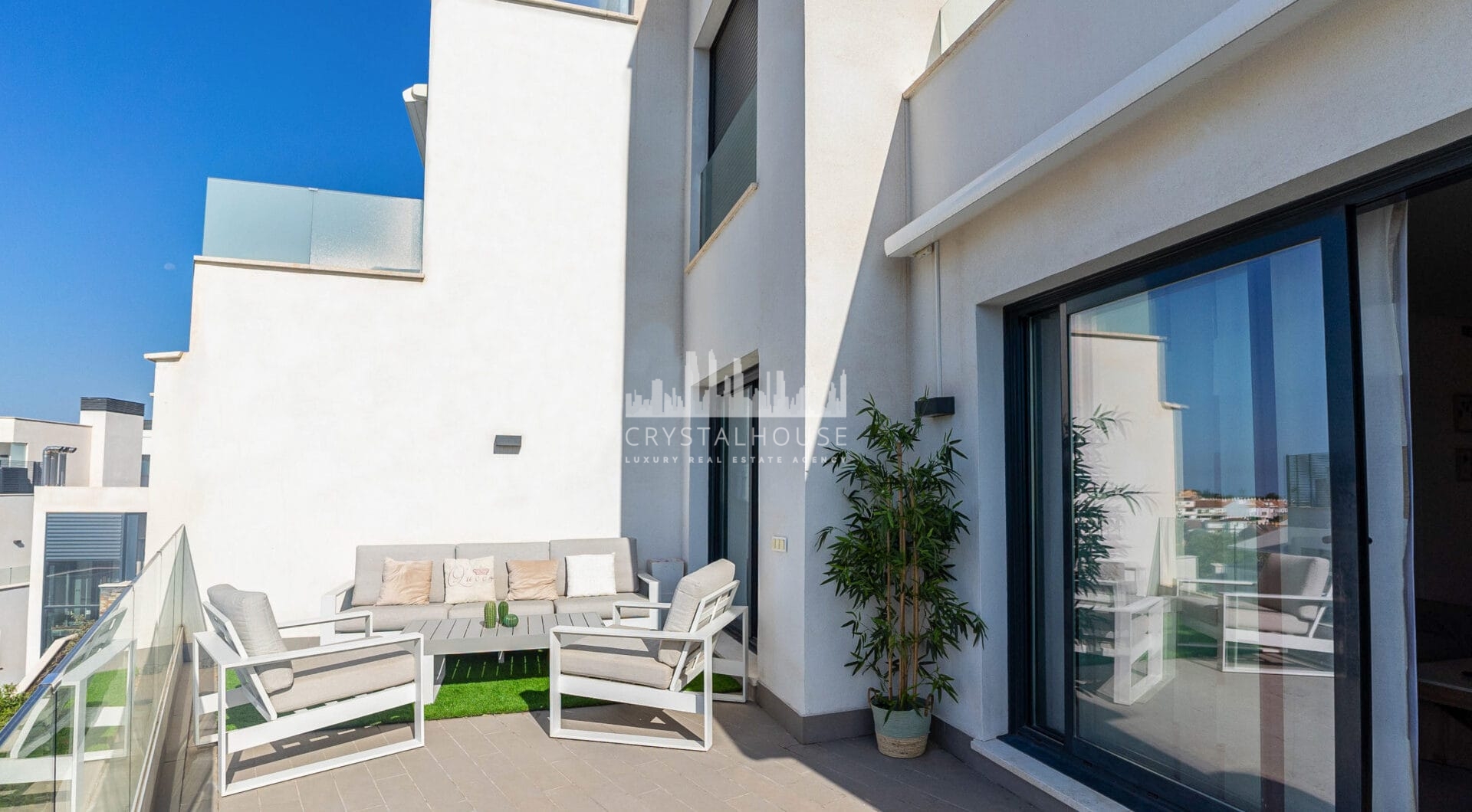 Exclusive home in a modern residential complex.