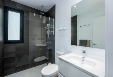This contemporary four-bedroom detached villa, located in Atalaya Isdabe, is a perfect blend of comfort and luxury