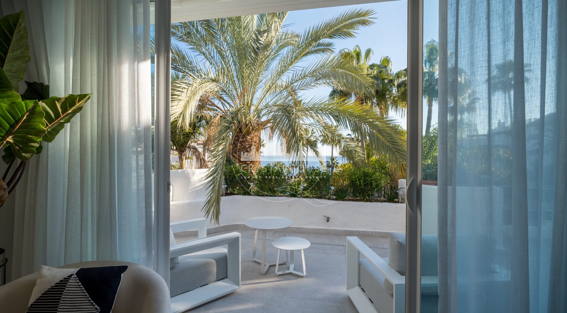 Stunning duplex penthouse beach front in the sought after area of Puerto Banús