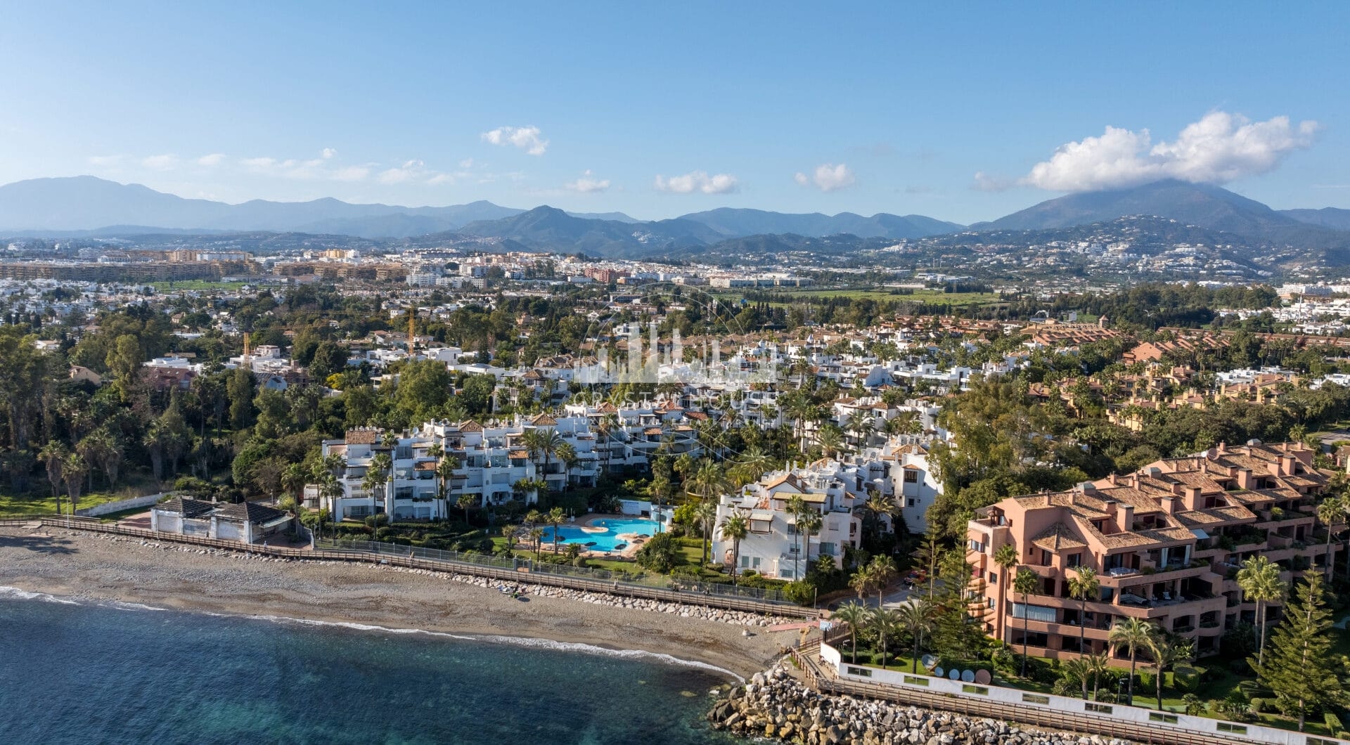 Stunning duplex penthouse beach front in the sought after area of Puerto Banús