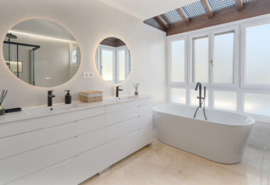 Stunning duplex penthouse beach front in the sought after area of Puerto Banús