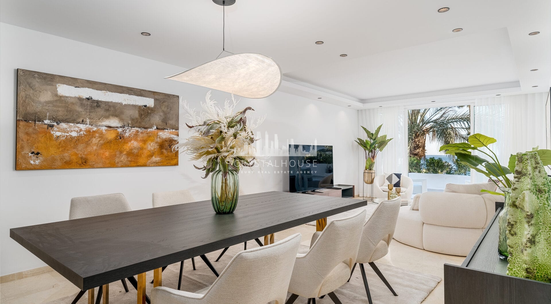 Stunning duplex penthouse beach front in the sought after area of Puerto Banús