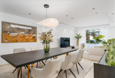 Stunning duplex penthouse beach front in the sought after area of Puerto Banús