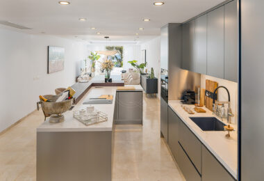 Stunning duplex penthouse beach front in the sought after area of Puerto Banús