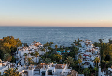 Stunning duplex penthouse beach front in the sought after area of Puerto Banús