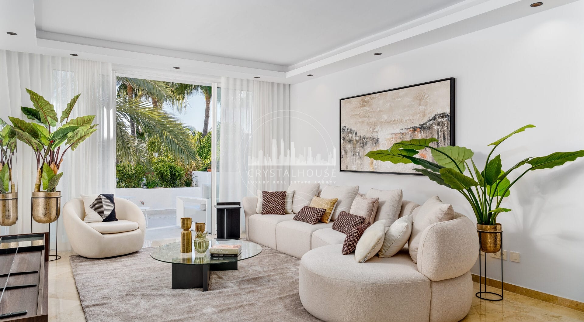 Stunning duplex penthouse beach front in the sought after area of Puerto Banús