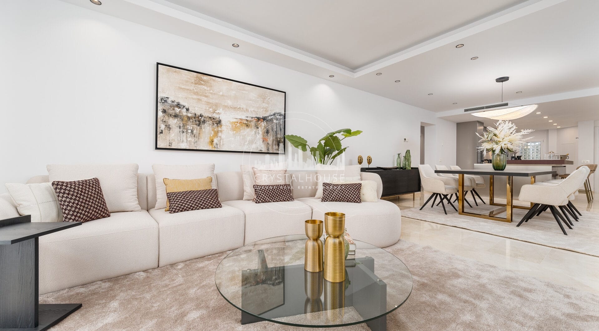 Stunning duplex penthouse beach front in the sought after area of Puerto Banús
