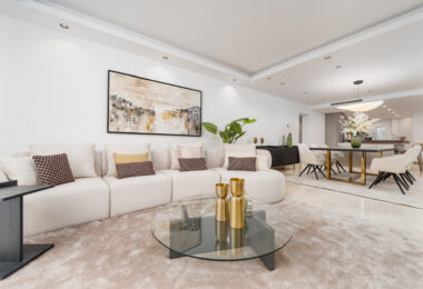 Stunning duplex penthouse beach front in the sought after area of Puerto Banús
