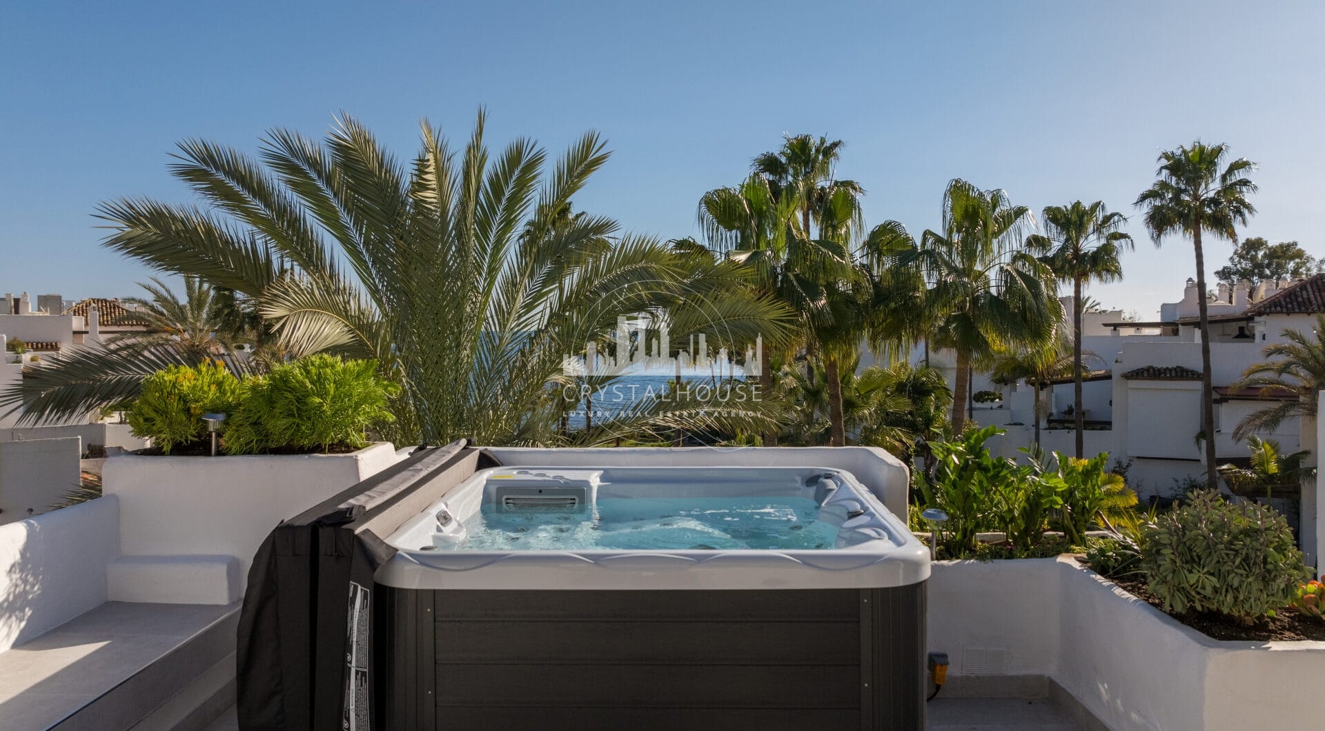 Stunning duplex penthouse beach front in the sought after area of Puerto Banús