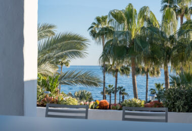 Stunning duplex penthouse beach front in the sought after area of Puerto Banús