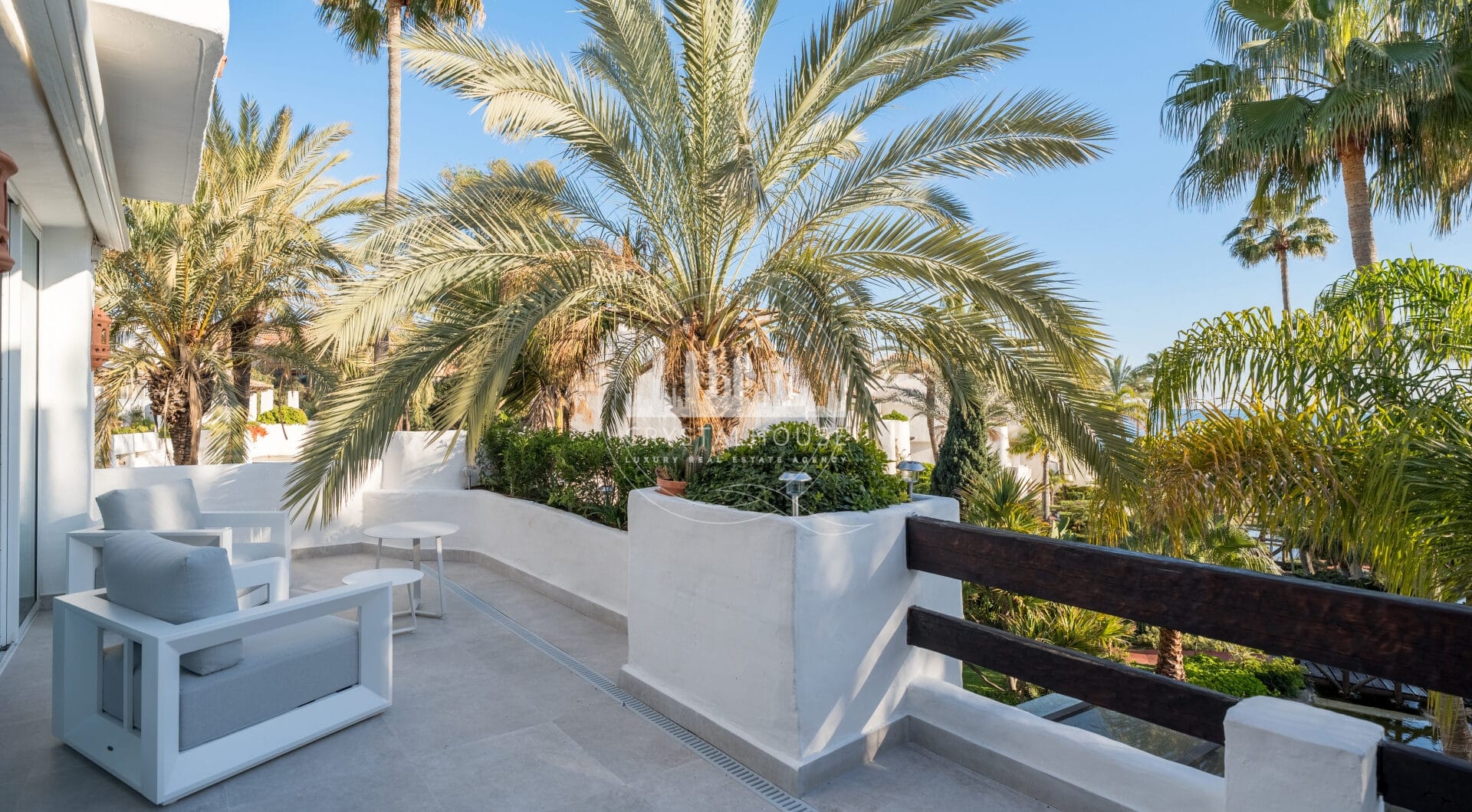 Stunning duplex penthouse beach front in the sought after area of Puerto Banús