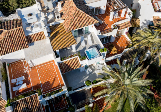 Stunning duplex penthouse beach front in the sought after area of Puerto Banús