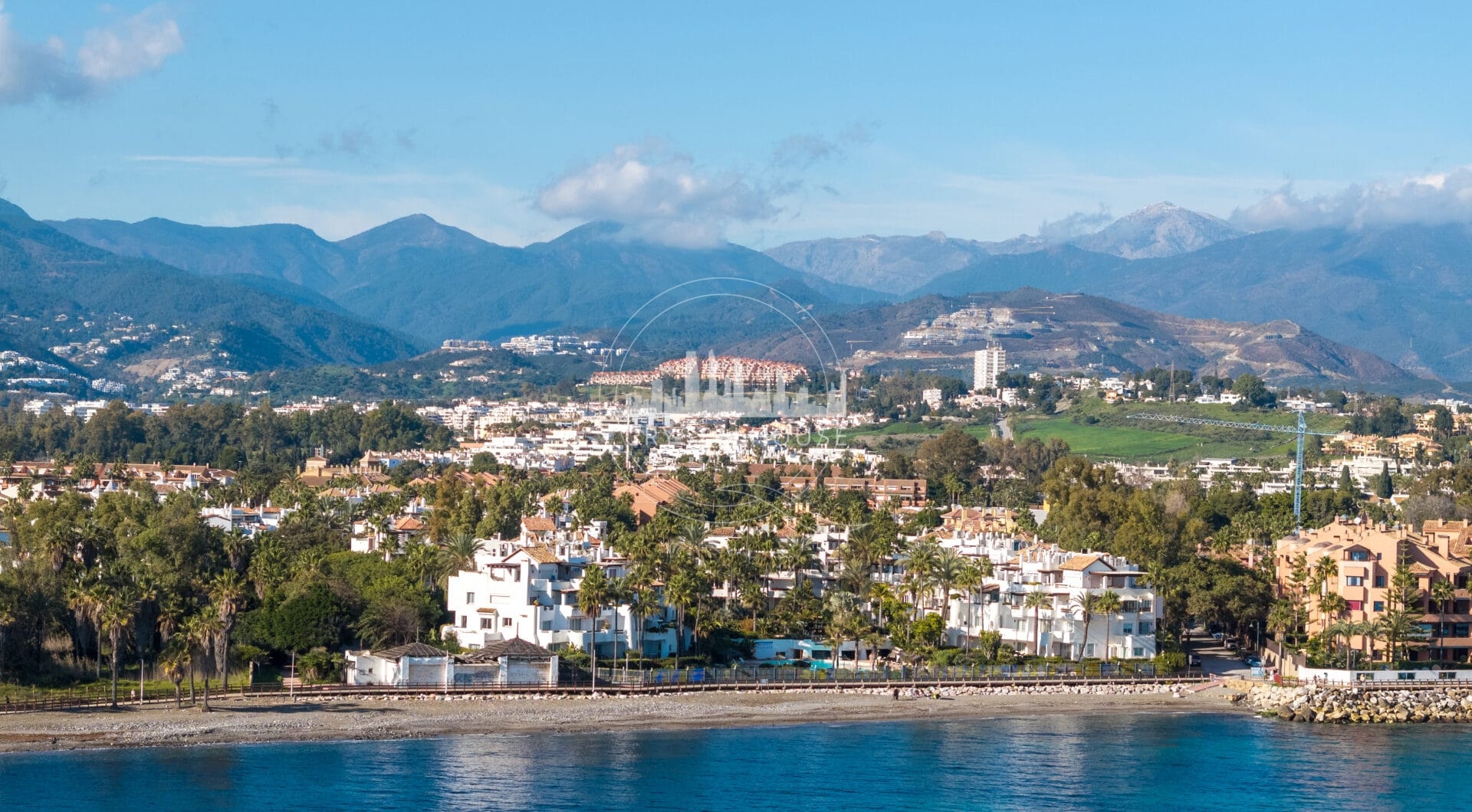 Stunning duplex penthouse beach front in the sought after area of Puerto Banús