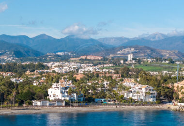 Stunning duplex penthouse beach front in the sought after area of Puerto Banús