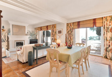 Luxury Penthouse with Panoramic Golf and sea Views in Las Alamandas