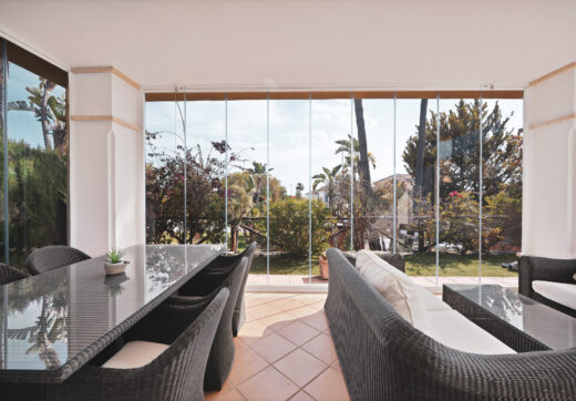 Elegant Semi-Detached Home in Santa Clara Golf – Sea Views, Private Garden &amp; Year-Round Terrace