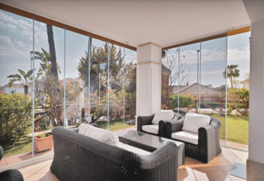 Elegant Semi-Detached Home in Santa Clara Golf – Sea Views, Private Garden &amp; Year-Round Terrace