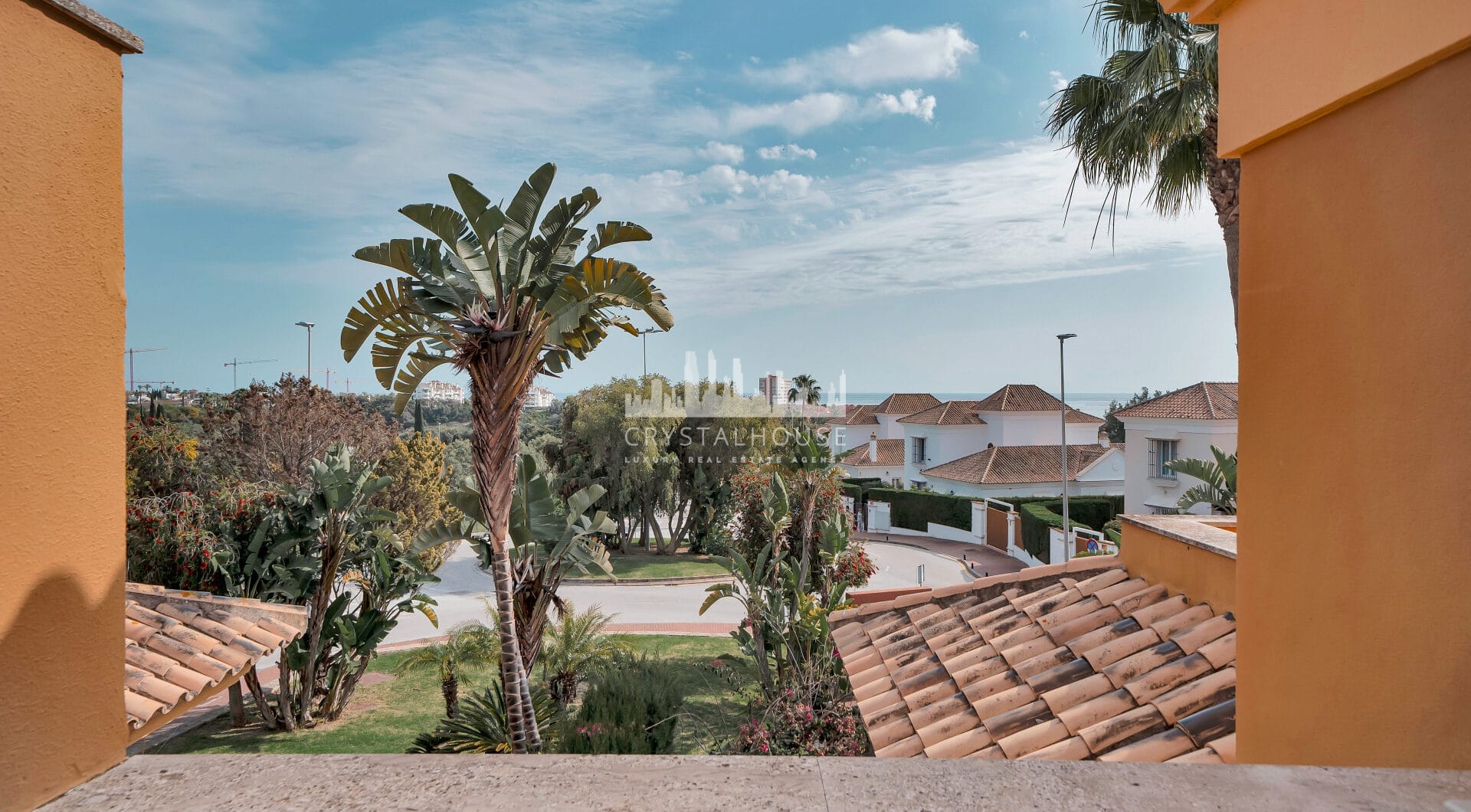 Elegant Semi-Detached Home in Santa Clara Golf – Sea Views, Private Garden &amp; Year-Round Terrace