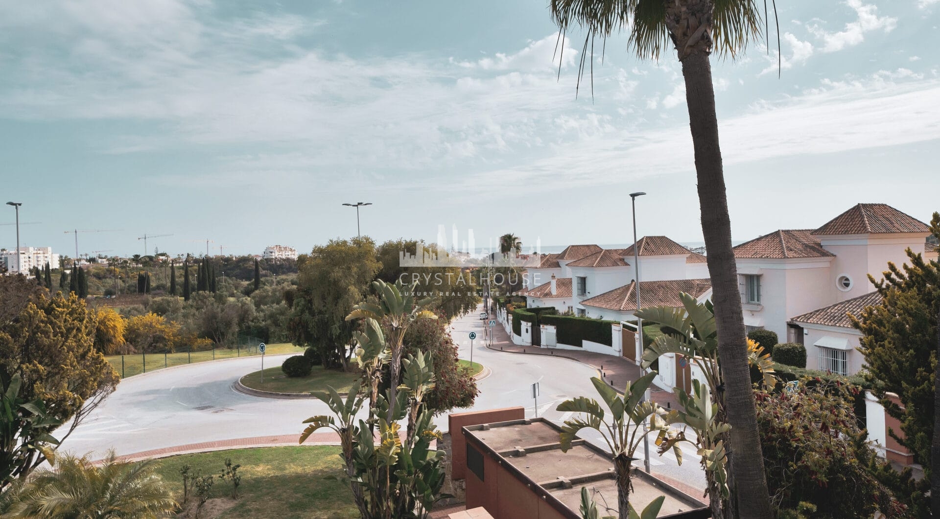 Elegant Semi-Detached Home in Santa Clara Golf – Sea Views, Private Garden &amp; Year-Round Terrace