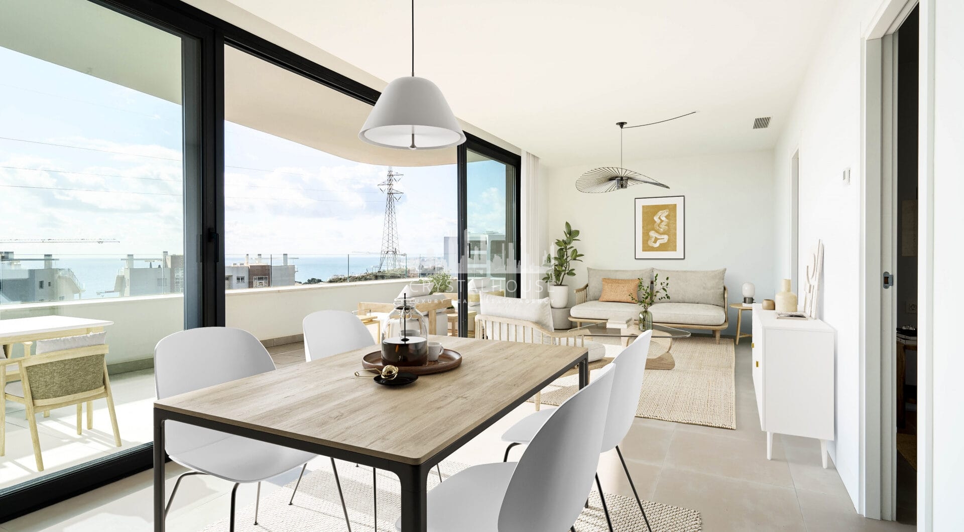 Discover the perfect blend of luxury and convenience with this brand-new corner apartment in the highly sought-after Higueron West.