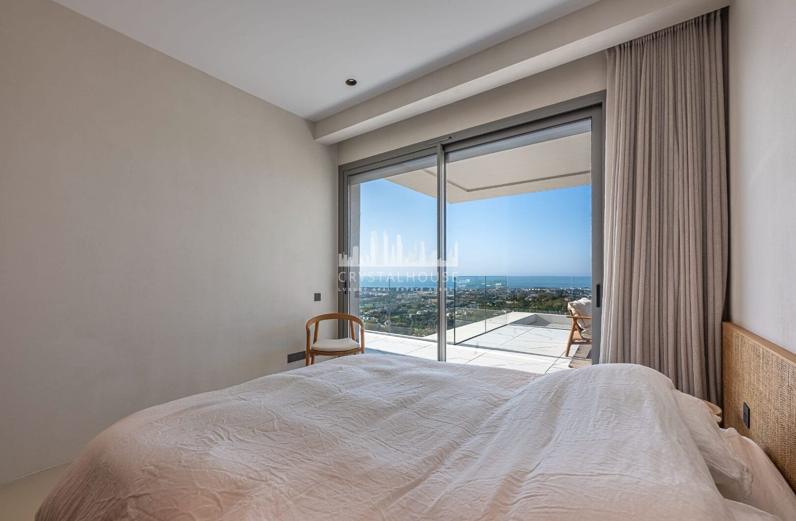 STUNNING CORNER MIDDLE FLOOR APARTMENT WITH PANORAMIC GOLF &amp; SEA VIEWS