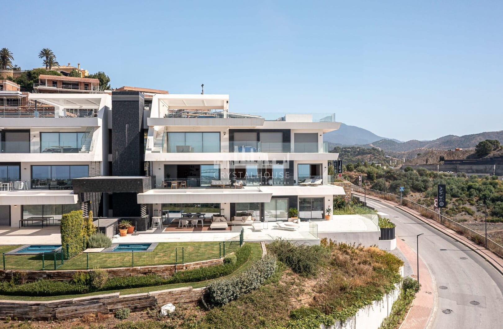 STUNNING CORNER MIDDLE FLOOR APARTMENT WITH PANORAMIC GOLF &amp; SEA VIEWS