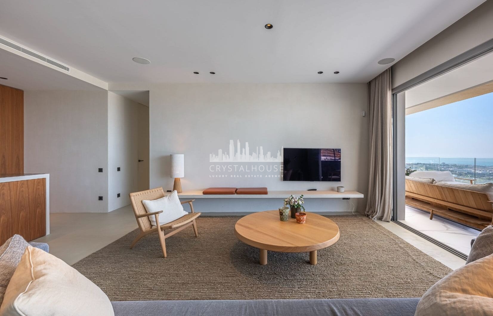 STUNNING CORNER MIDDLE FLOOR APARTMENT WITH PANORAMIC GOLF &amp; SEA VIEWS