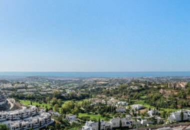 STUNNING CORNER MIDDLE FLOOR APARTMENT WITH PANORAMIC GOLF &amp; SEA VIEWS