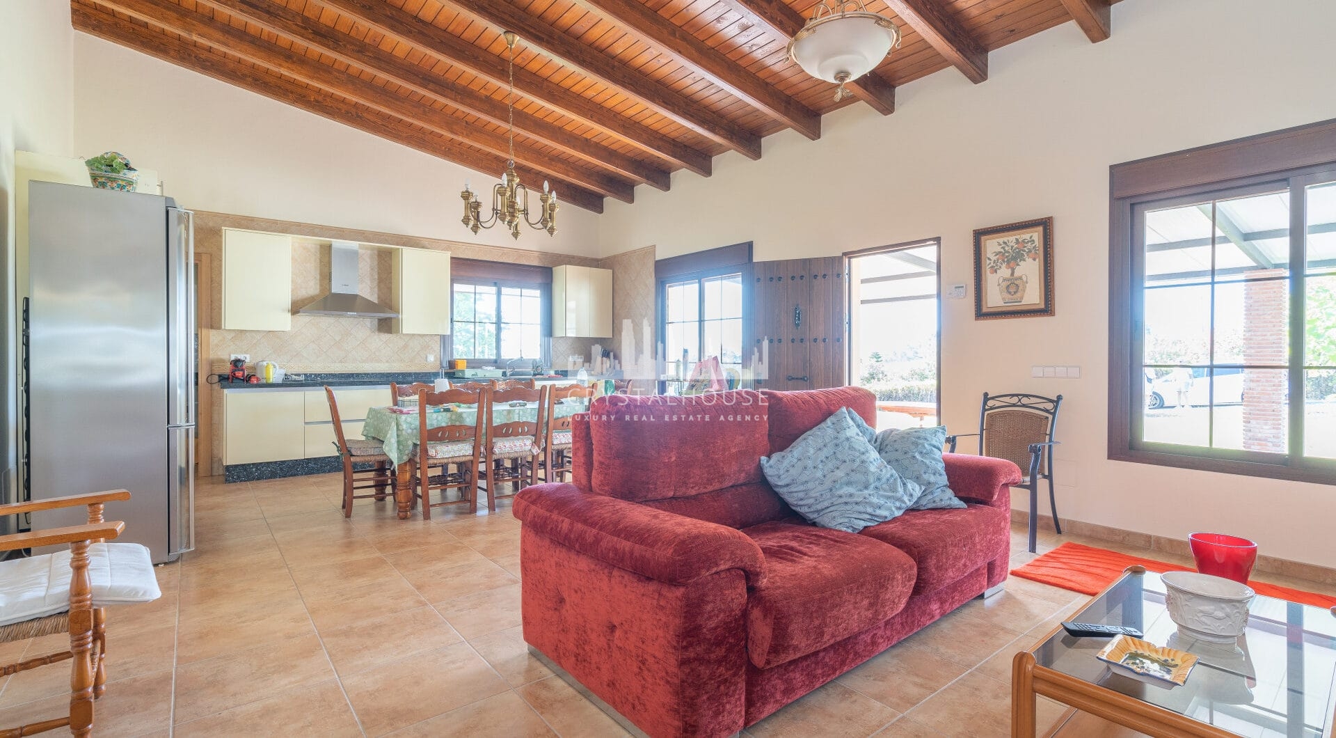Beautiful, large country villa with beautiful sea views