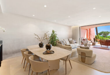 Beachfront Ground-Floor Apartment with Private Terrace in Menara Beach, Estepona