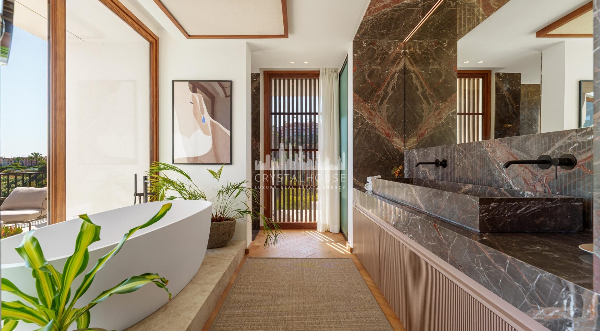 Villa Cina occupies a privileged position within The Hills, La Quinta