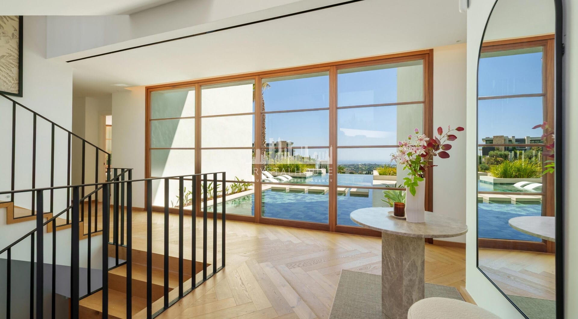 Villa Cina occupies a privileged position within The Hills, La Quinta