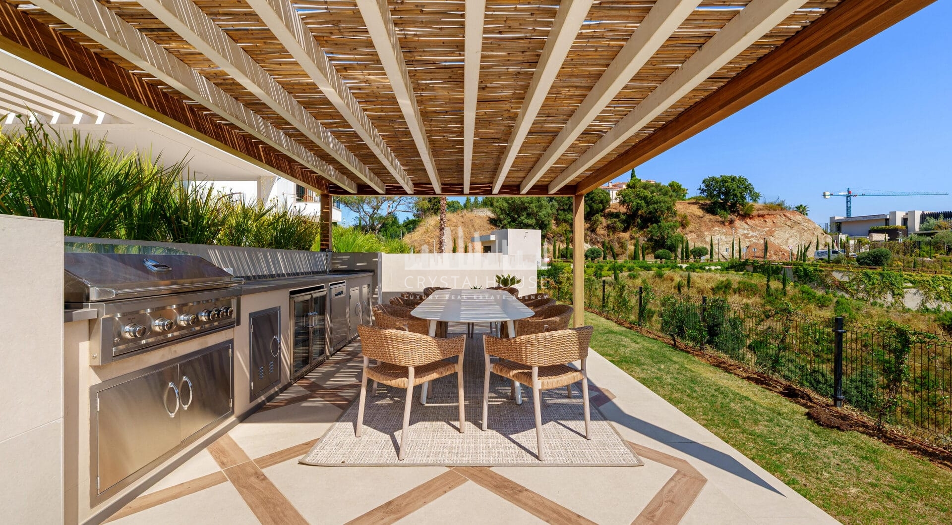 Villa Cina occupies a privileged position within The Hills, La Quinta