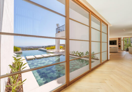 Villa Cina occupies a privileged position within The Hills, La Quinta