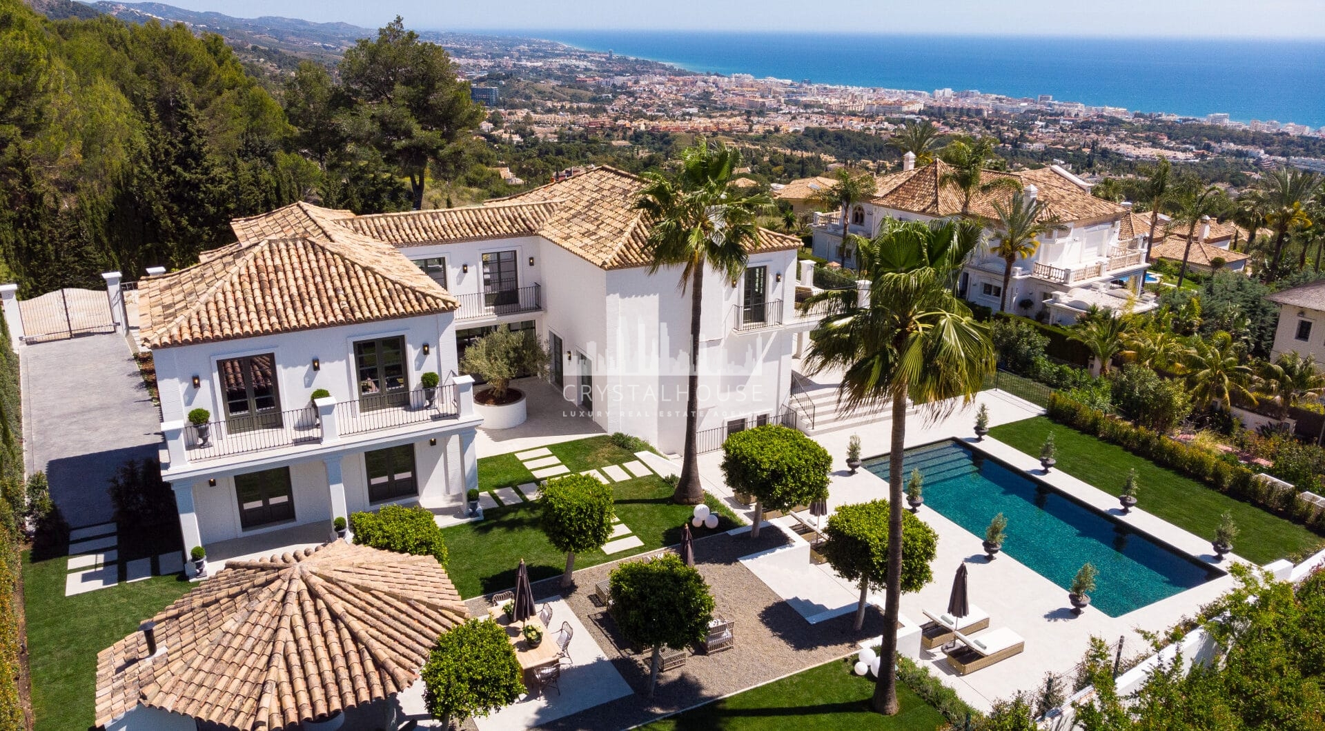 Panoramic Sea &amp; Mountain View Luxury Villa in Sierra Blanca