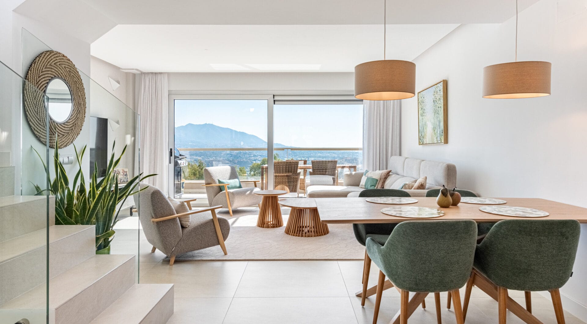modern 3-Bedroom Penthouse with Panoramic Views in La Cala Golf, Mijas Costa