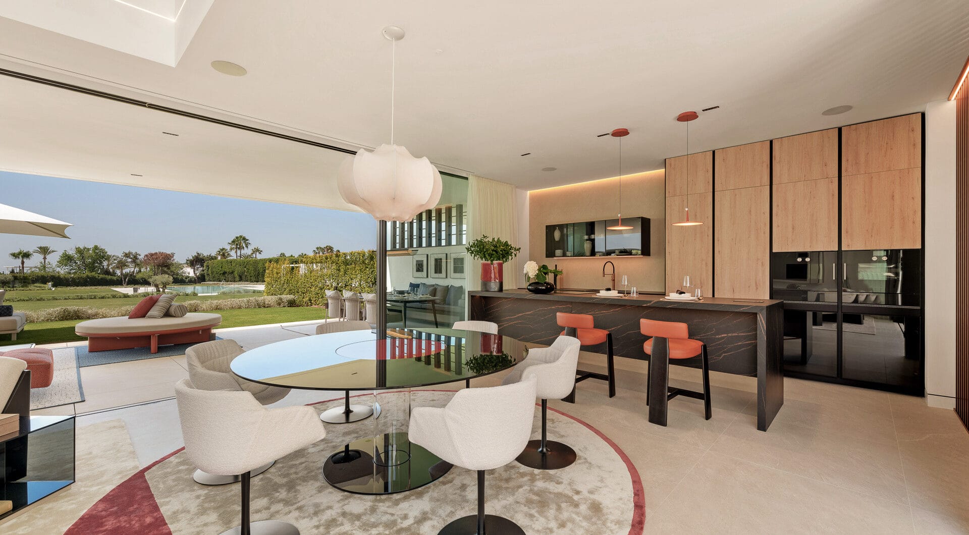 Contemporary 4-Bedroom Villa with Rooftop Cinema &amp; Sea Views