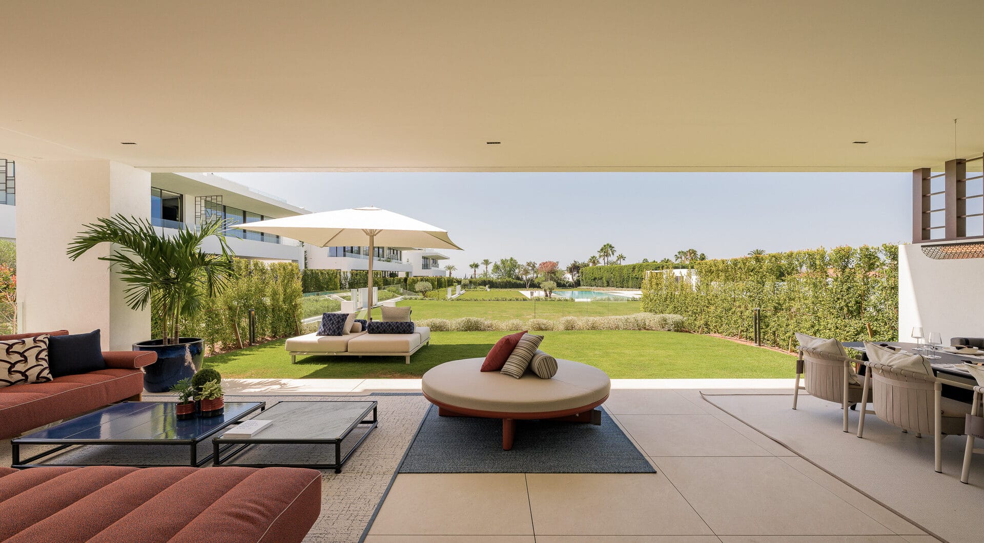 Contemporary 4-Bedroom Villa with Rooftop Cinema &amp; Sea Views