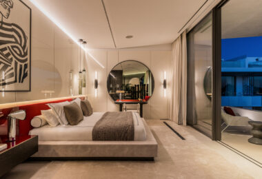 Contemporary 4-Bedroom Villa with Rooftop Cinema &amp; Sea Views