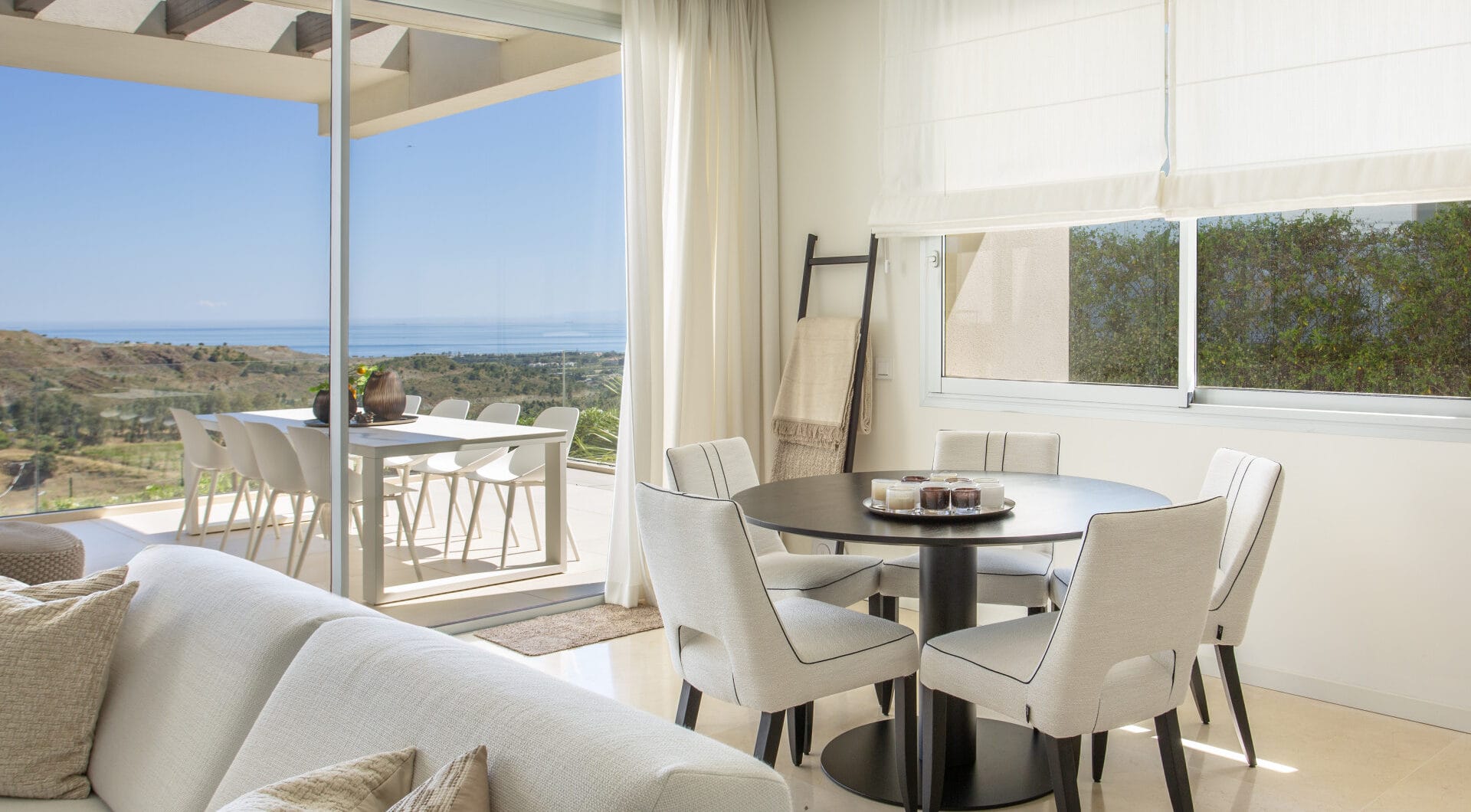 Modern 3-Bedroom Apartment with Sea Views &amp; Privacy