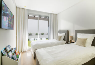 Modern 3-Bedroom Apartment with Sea Views &amp; Privacy