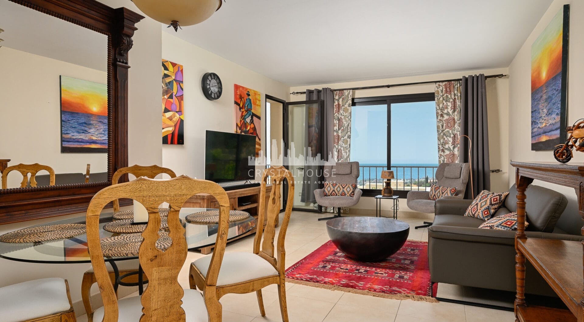 Stunning apartment with panoramic views in Altos de Los Monteros